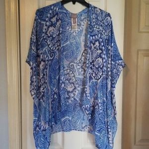 Chico's Sz L/XL Ruana